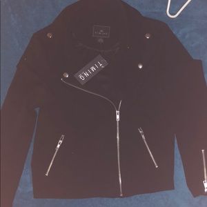 Black fabric jacket